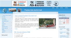 Desktop Screenshot of praguedragons.cz