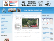 Tablet Screenshot of praguedragons.cz
